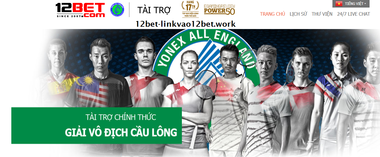 Đối tác tại trợ tại 12bet Đối tác tại trợ tại 12bet